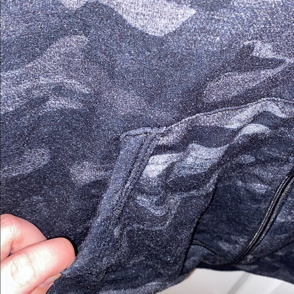 Grey & Black XXL Zip Up Hoodie - Picture 3 of 4